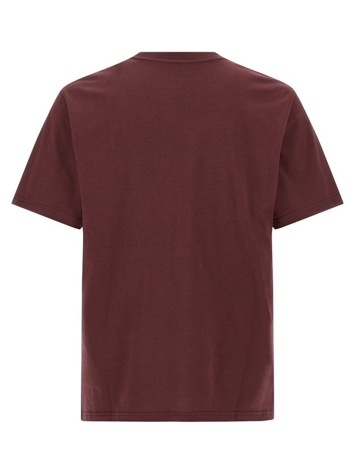 Carhartt Wip Pocket T shirt - Bordeaux | f59c2edcd614119a9500c045dbe965be3a5175fd