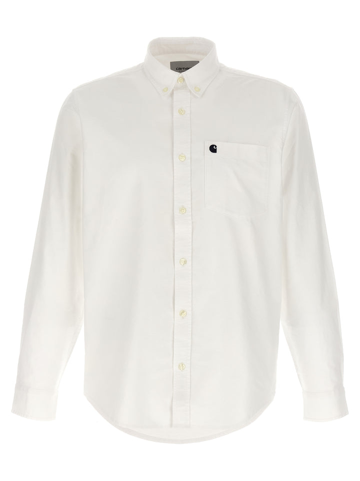 Carhartt Wip Oxford Shirt Camicie - Bianco | cfc459d55ac6d8350197076458ae4282bd9010a7