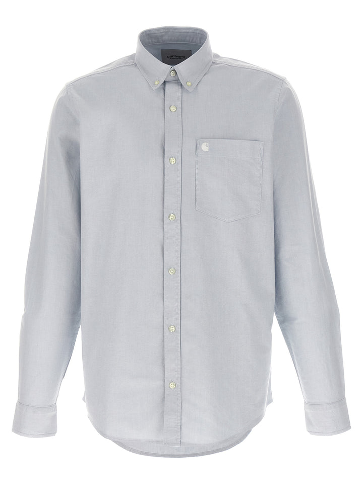 Carhartt Wip Oxford Shirt Camicie - Bianco | 928d85731271ed9b274f438018a436ec33f26dd7