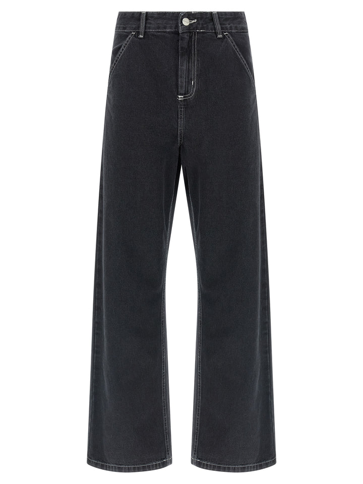 Carhartt Wip Simple Jeans - Nero | 6e349e1d4c7ef333b29036e8058f85b44d81d8b0