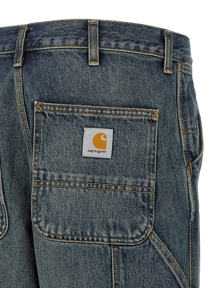 Carhartt Wip Single Knee Jeans - Blu | 651fea7fc6f4d9a5da0d2ea2f8a19ecd08d842d5