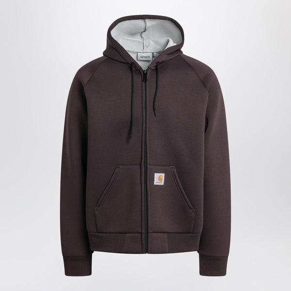 Car-Lux Hooded Jacket Palisander/Grey