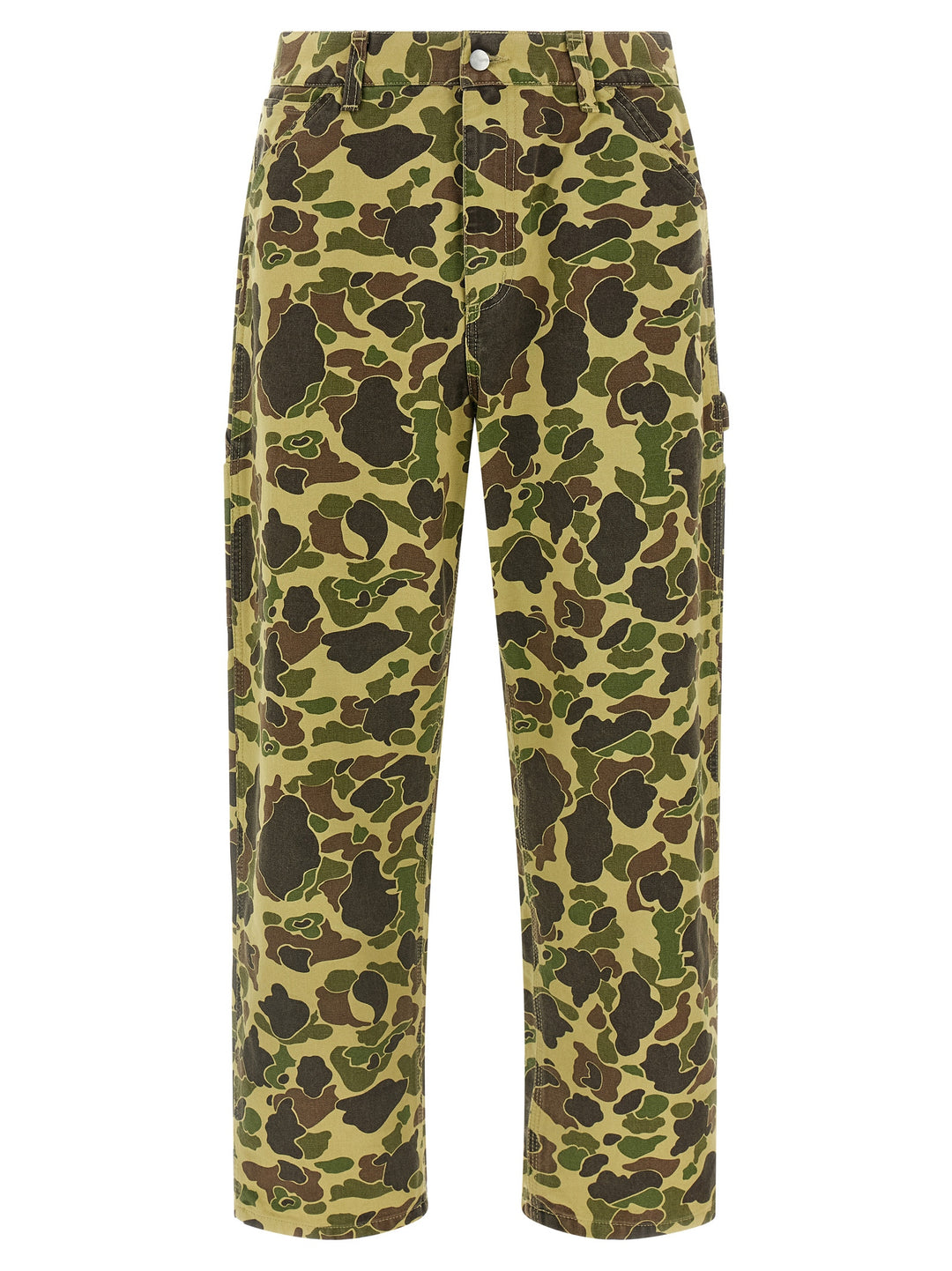 Carhartt Wip Duck Single Knee Pantaloni - Verde | fee9a34f888937d74dbefe2e32f947b8935fd4f5