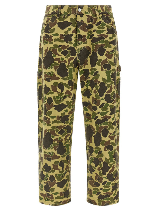 Duck Single Knee Pantaloni Verde