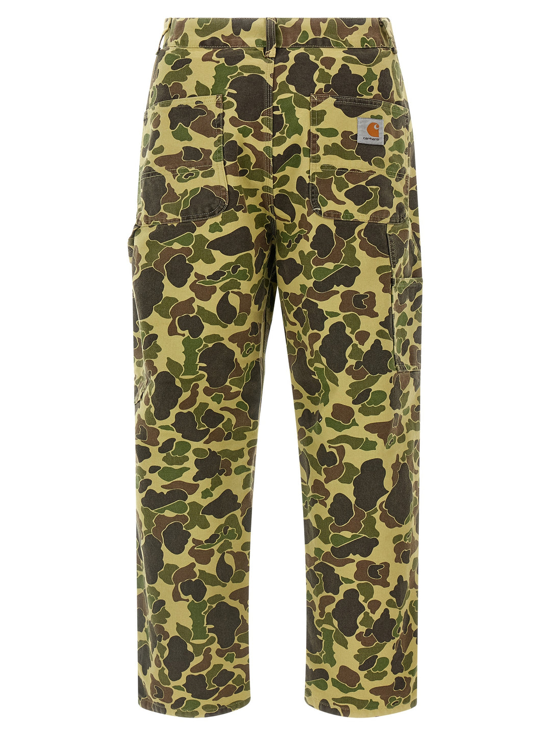 Carhartt Wip Duck Single Knee Pantaloni - Verde | 358b71ca50ac9020ee6ef171a20200e9f58e442a