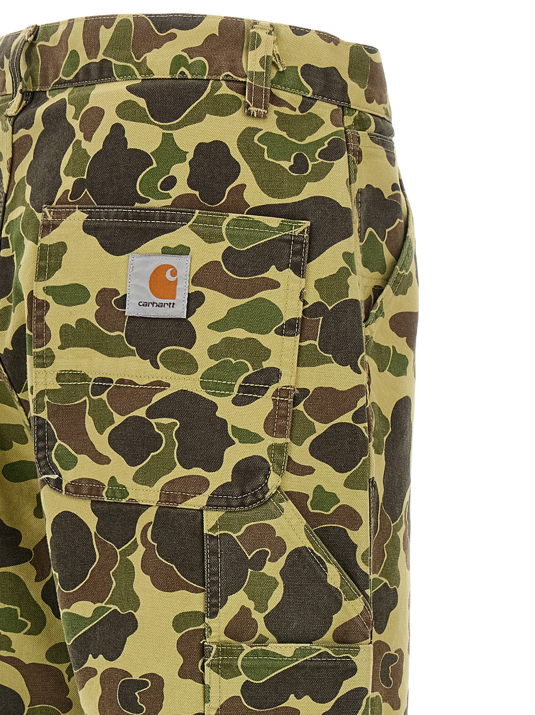 Carhartt Wip Duck Single Knee Pantaloni - Verde | 40f0af6d1e2764afba4ef8445820cabab35e49a3