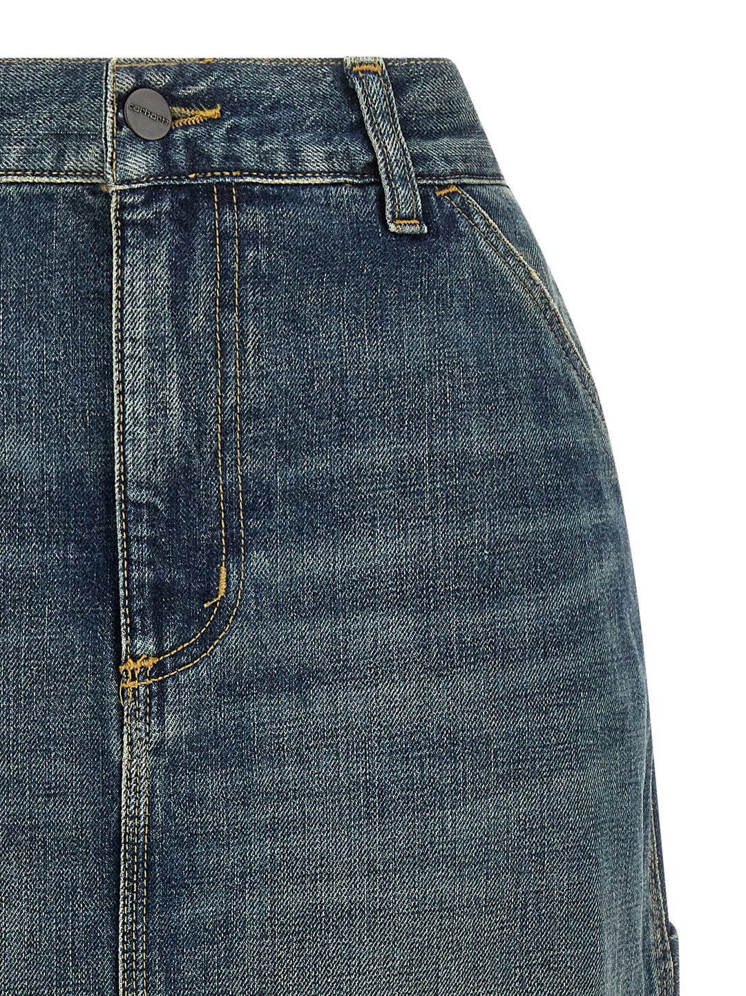 Carhartt Wip Single Knee Gonne - Blu | 62a6e694329d232778cf1efe1e10f08d8d689cfe