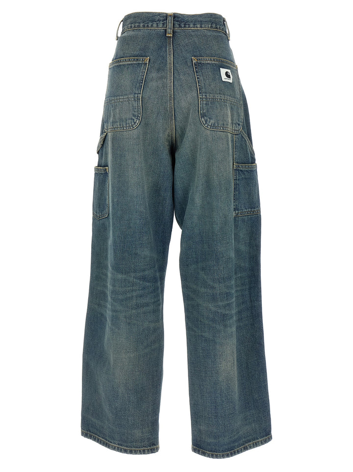 Carhartt Wip Brandon Single Knee Jeans - Blu | 20399861d47784bb02cc14f1941bf4074577421c