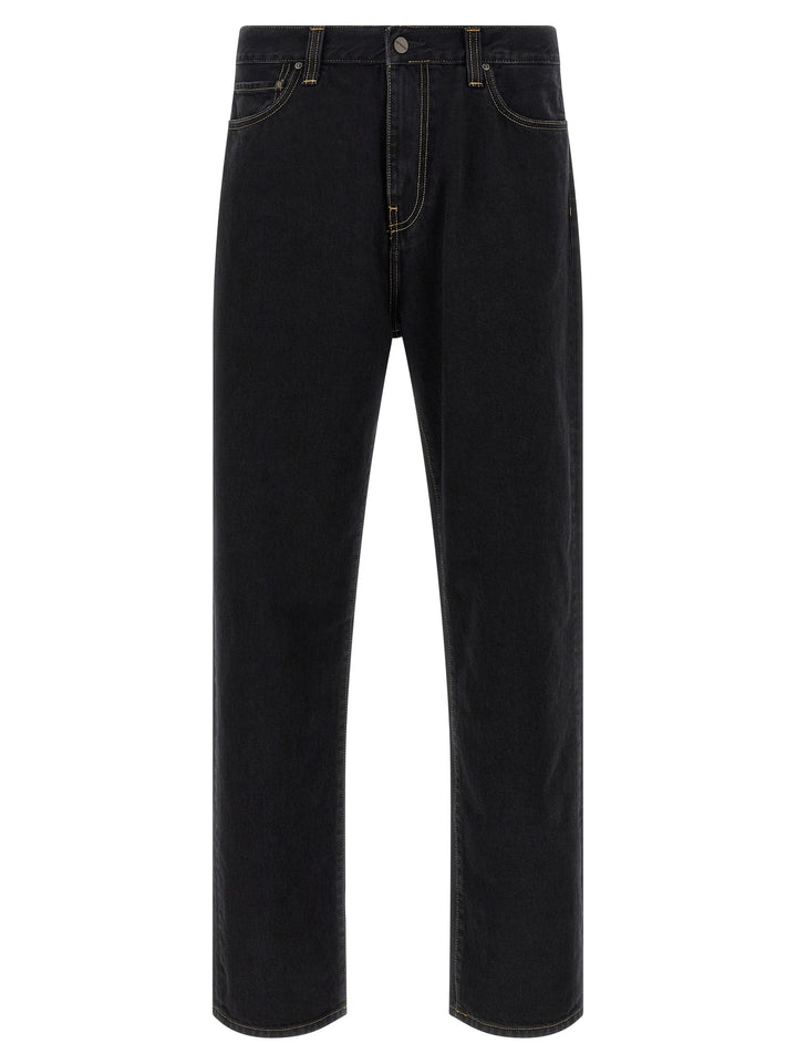 Carhartt Wip Aaron Jeans - Nero | 30f6ed3380167dd27424c539cff5047cec9df742
