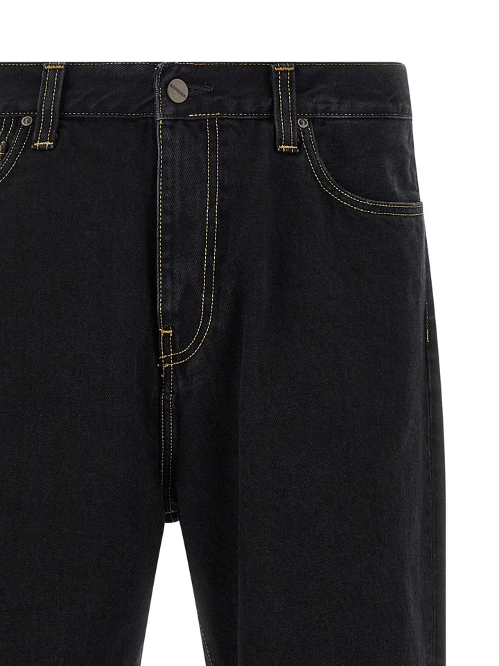 Carhartt Wip Aaron Jeans - Nero | c57d53d7196b869b1cbb6e3adcfcc7193aa0c768
