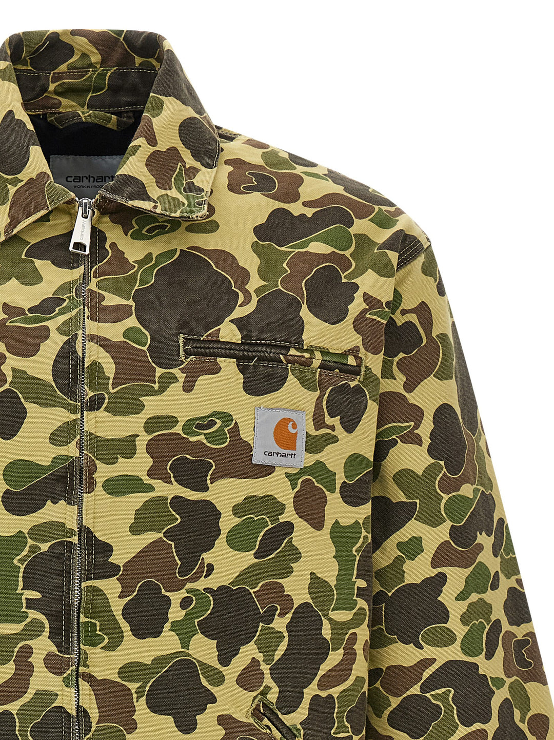 Carhartt Wip Duck Detroit Puffer Jackets - Verde | cab7fce65507d31771a23b03549dc0ef132ea3a5