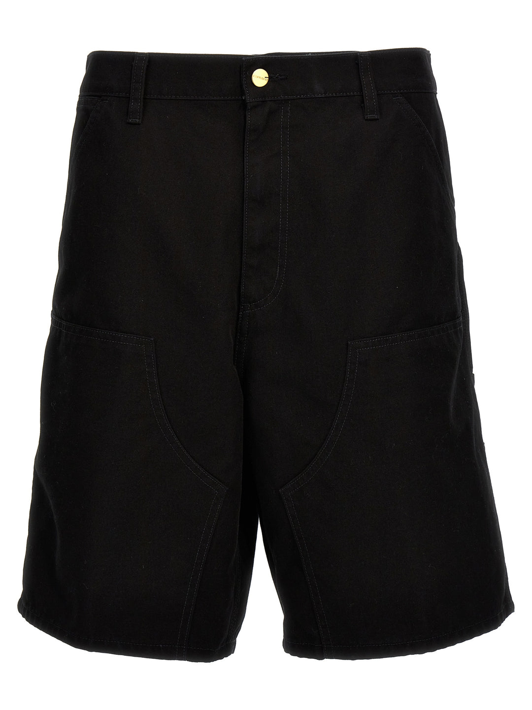 Carhartt Wip Double Knee Bermuda e Short - Nero | 7fe98fef66d0c501a82f831fc4f64c6ff91c8942