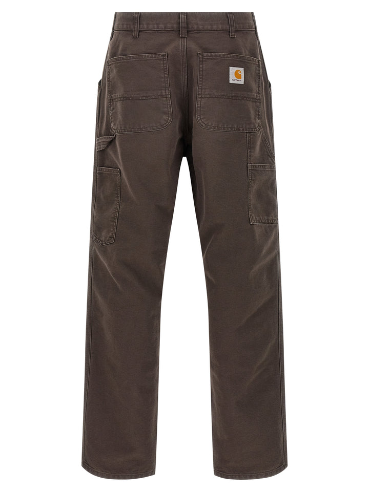 Carhartt Wip Single Knee Pantaloni - Marrone | 02cc782c553b6a949249acce6a974fdacdaa31ef