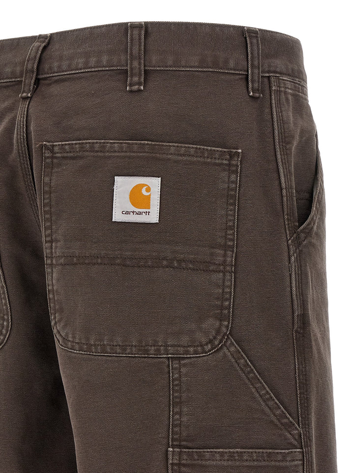Carhartt Wip Single Knee Pantaloni - Marrone | 37f8c7d9e6a156daffd0131a9bc227c749db57a5