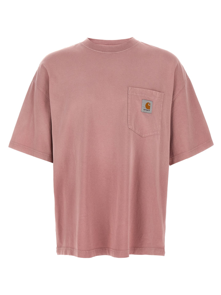 Carhartt Wip Hudson Pocket T shirt - Rosa | ec9d7d160039ef72c4deeeed9a2ad20226ee1bed