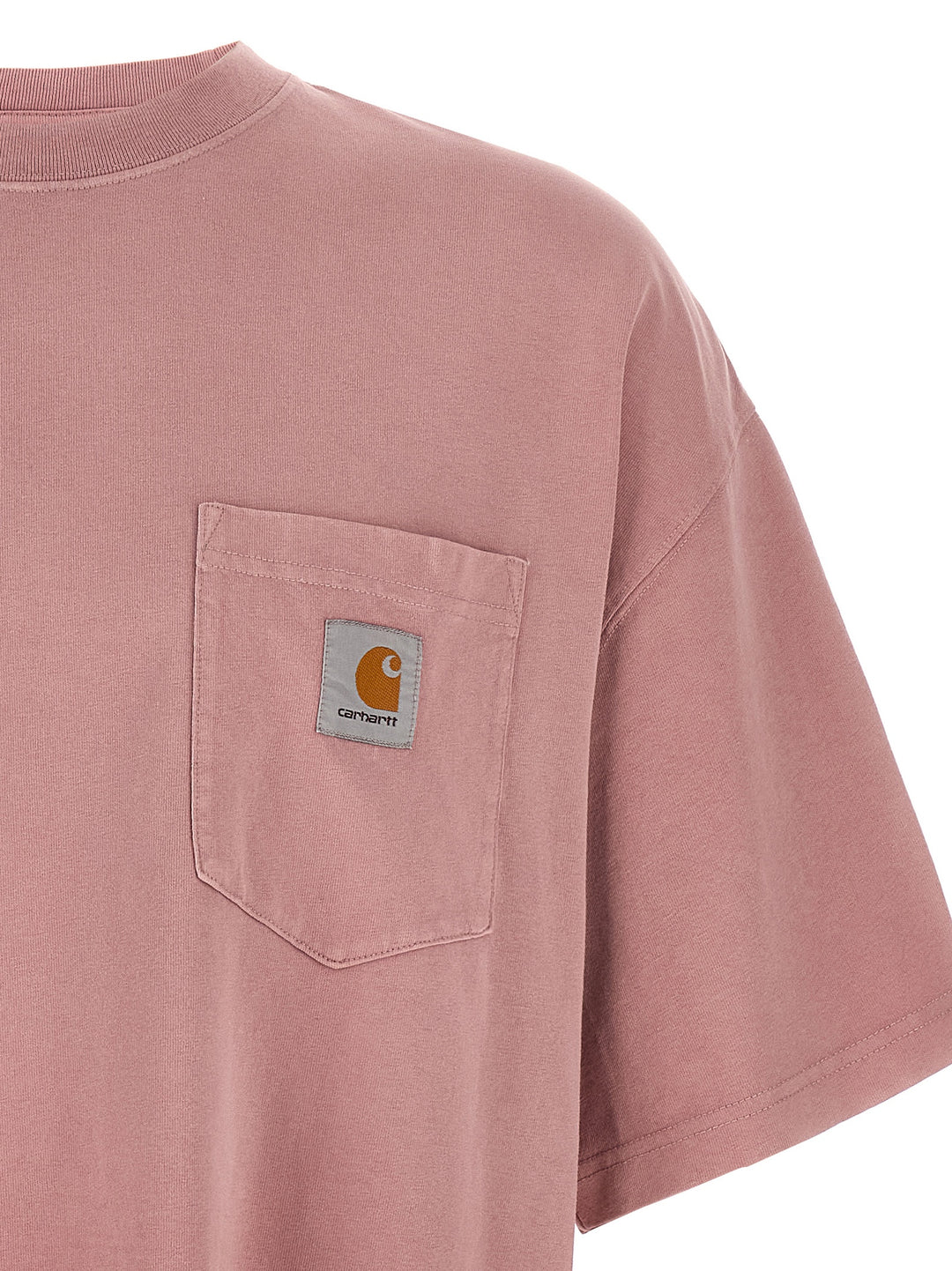 Carhartt Wip Hudson Pocket T shirt - Rosa | 0ddcee6e62ce519def2de2f7538f4d4237a9b872