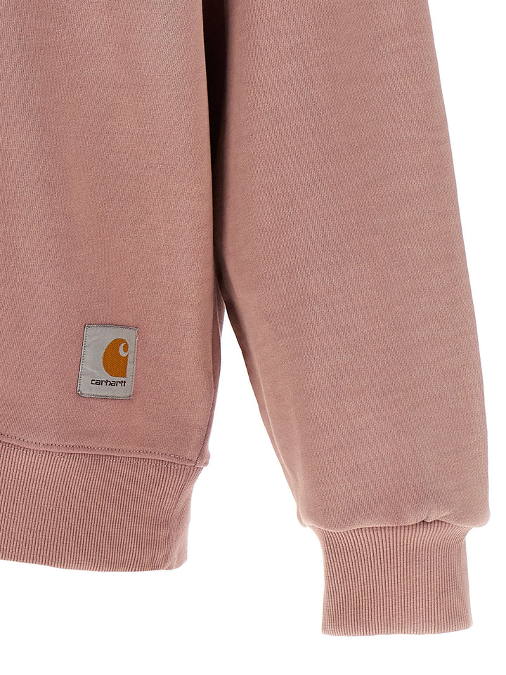 Carhartt Wip Hudson Felpe - Rosa | ab1cdfb3a27c78a18ad82a8a8be47d13e34761d2