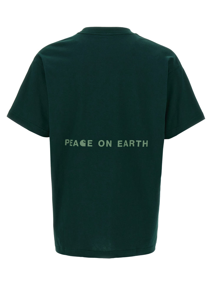 Carhartt Wip Saviour T shirt - Verde | d50e42008ce3ae2c1bf0a80279108a0655da3a35
