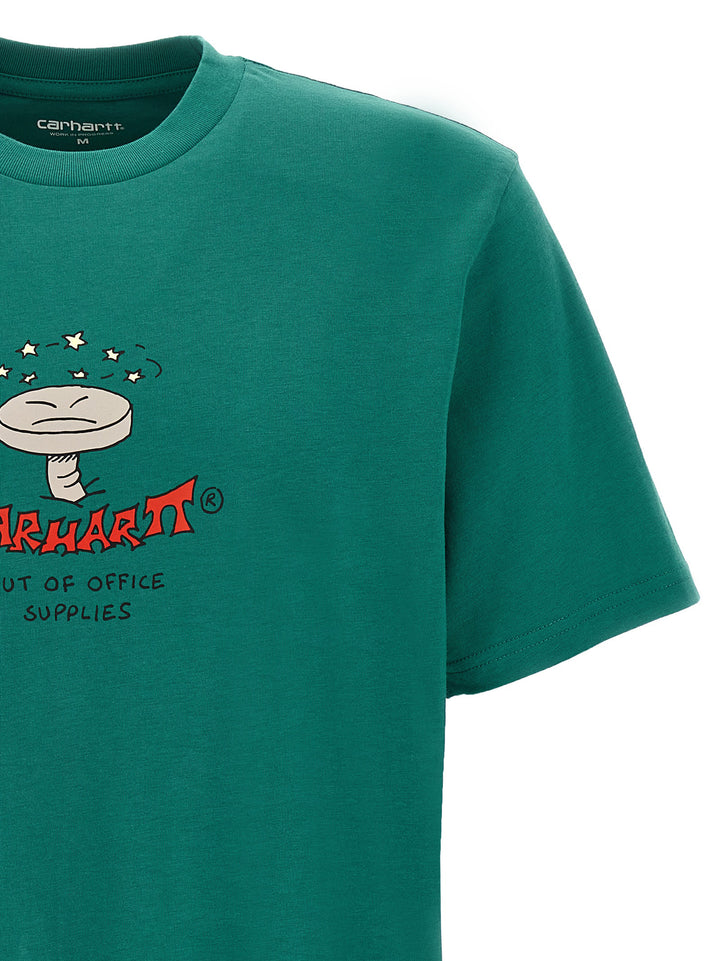 Carhartt Wip Work Life Romance T shirt - Verde | 7afca7694caf31bfd1d7d52a84103e209a2d7e22