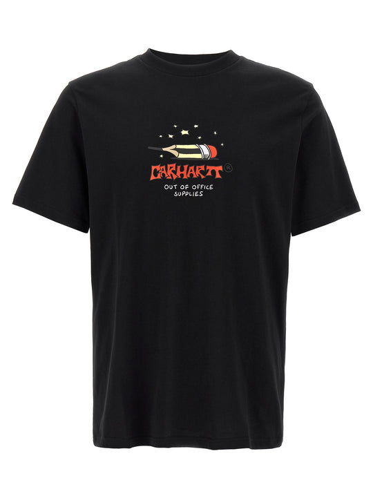 Work Life Romance T Shirt Nero