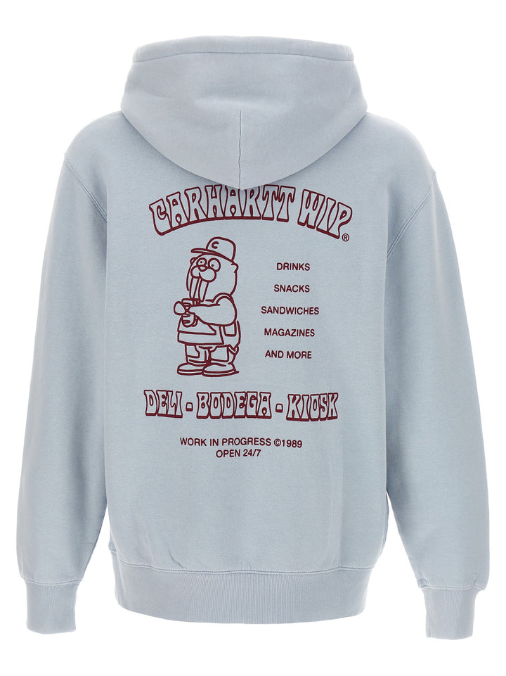 Carhartt Wip Hooded Sandwich Felpe - Blu | 6672659839aec575f62c0384ab0dcb7c30854a4c