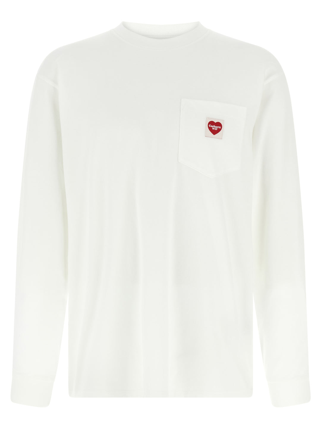 Carhartt Wip Pocket Heart T shirt - Bianco | 95e76acfcbe704fec3cac42085fb5ff4371d17ca