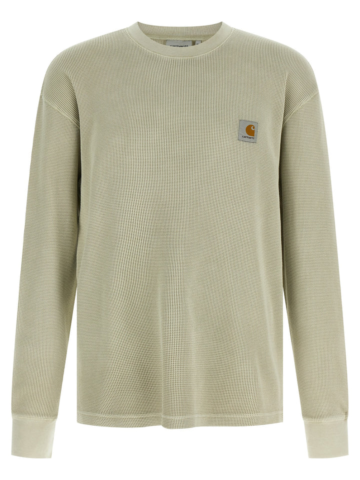Carhartt Wip Vista Waffle T shirt - Beige | 343228a117dd1c69ef66f086f3386e48ff1c2516