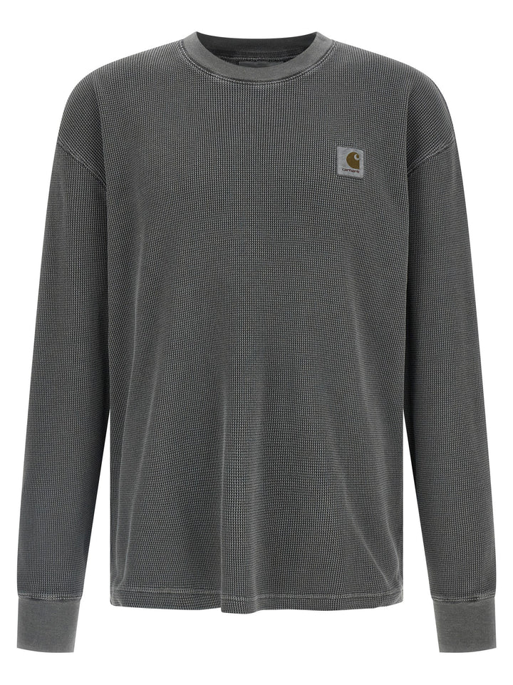 Carhartt Wip Vista Waffle T shirt - Grigio | 6e145a2581bf62092c5f8f24dec892d9d0e0ed4e