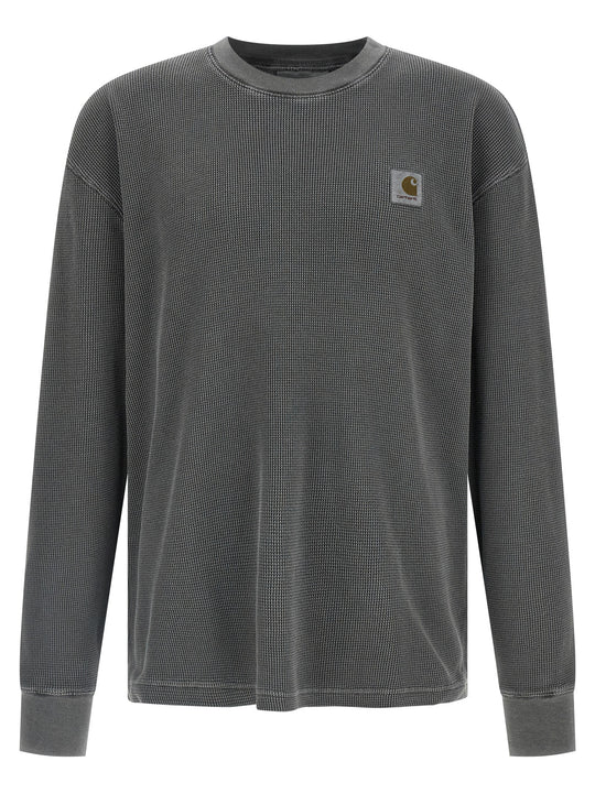 Vista Waffle T Shirt Grigio