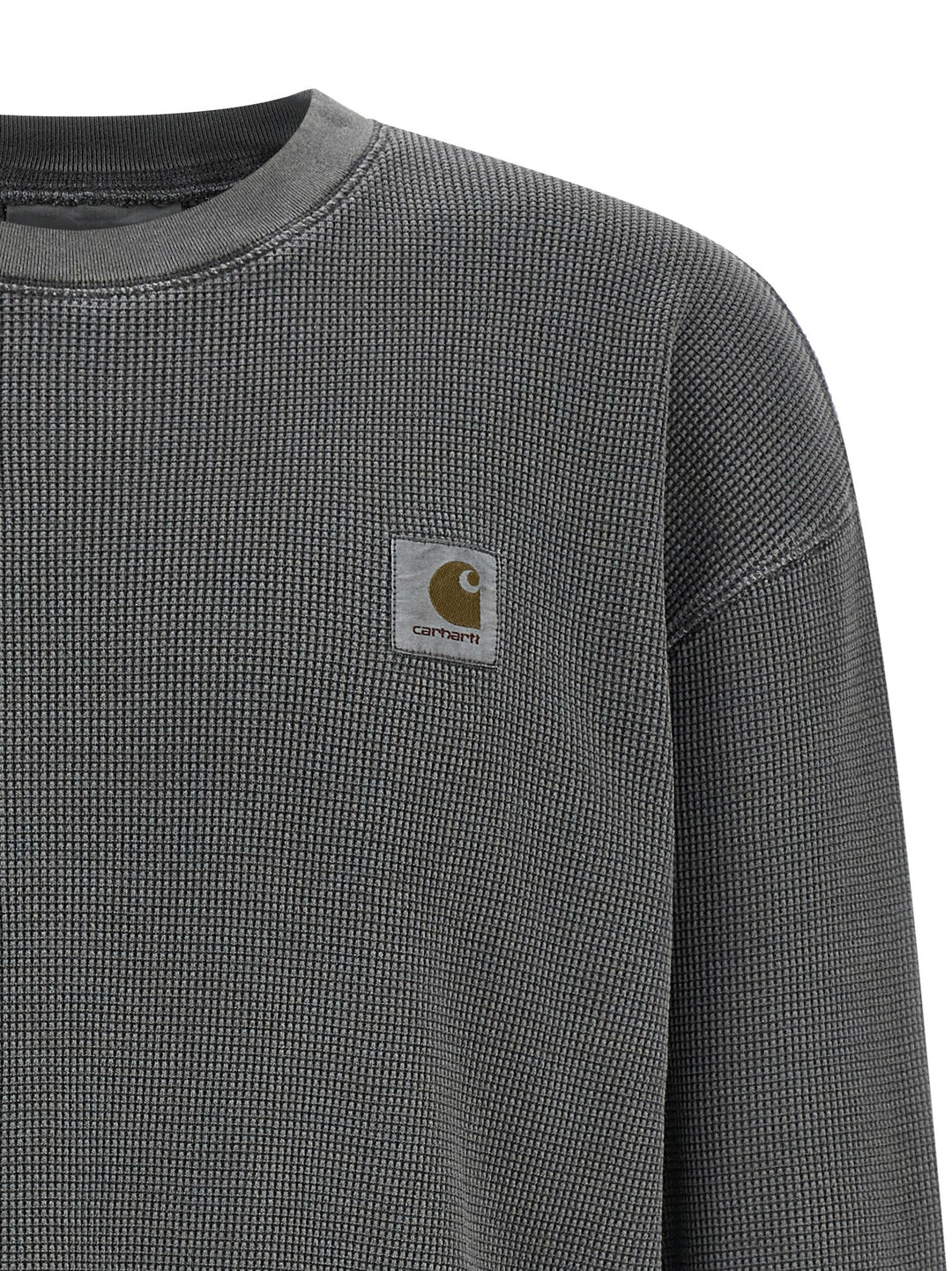 Carhartt Wip Vista Waffle T shirt - Grigio | 9830233ee5b163ae075363e30d2bd498a6a7fcad