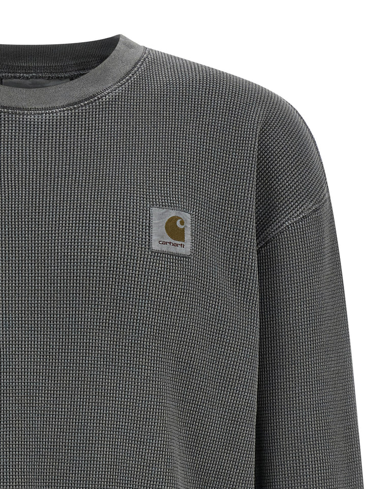 Carhartt Wip Vista Waffle T shirt - Grigio | 9830233ee5b163ae075363e30d2bd498a6a7fcad