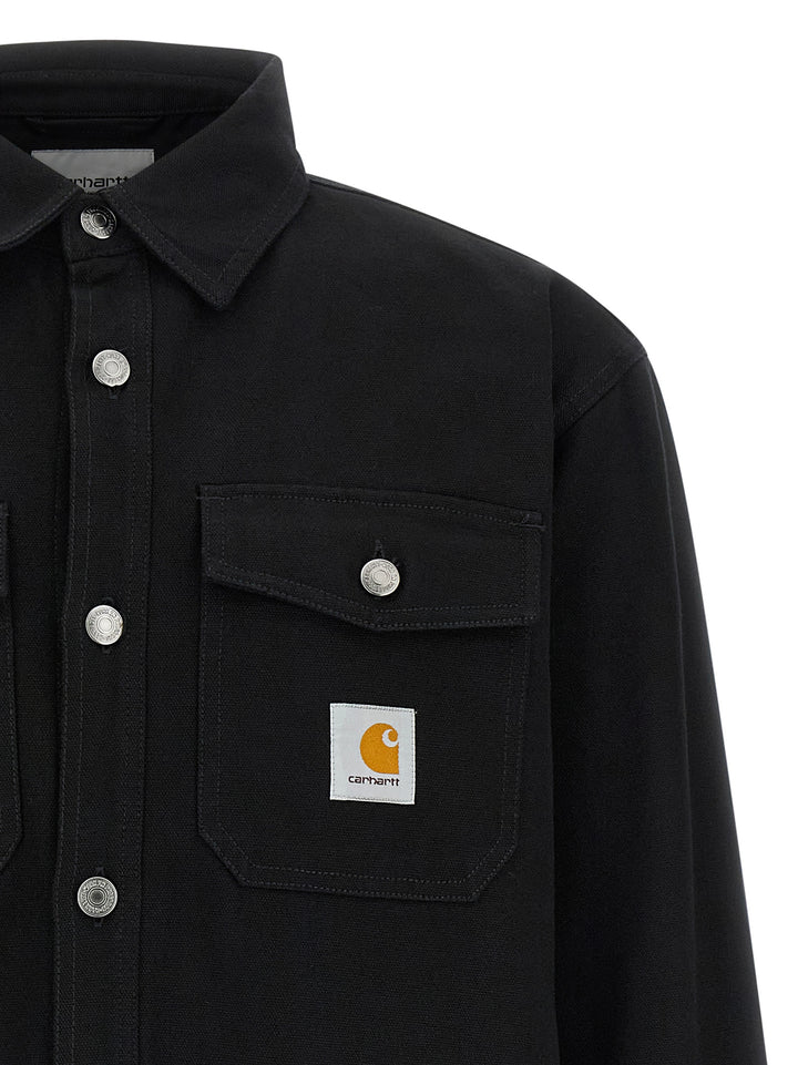 Carhartt Wip Selby Camicie - Nero | 123f1fd91350a260b442059e7f225411f93c5a02