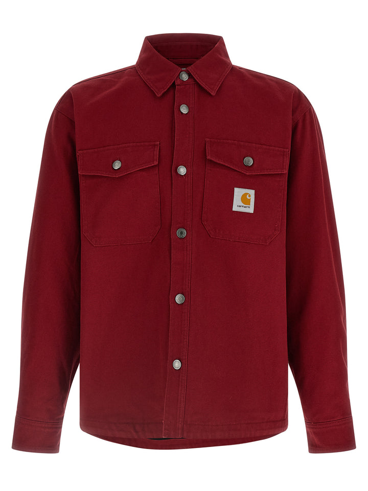 Carhartt Wip Selby Camicie - Rosso | 23d9238077648468e322b6594d1d65a79141dec7