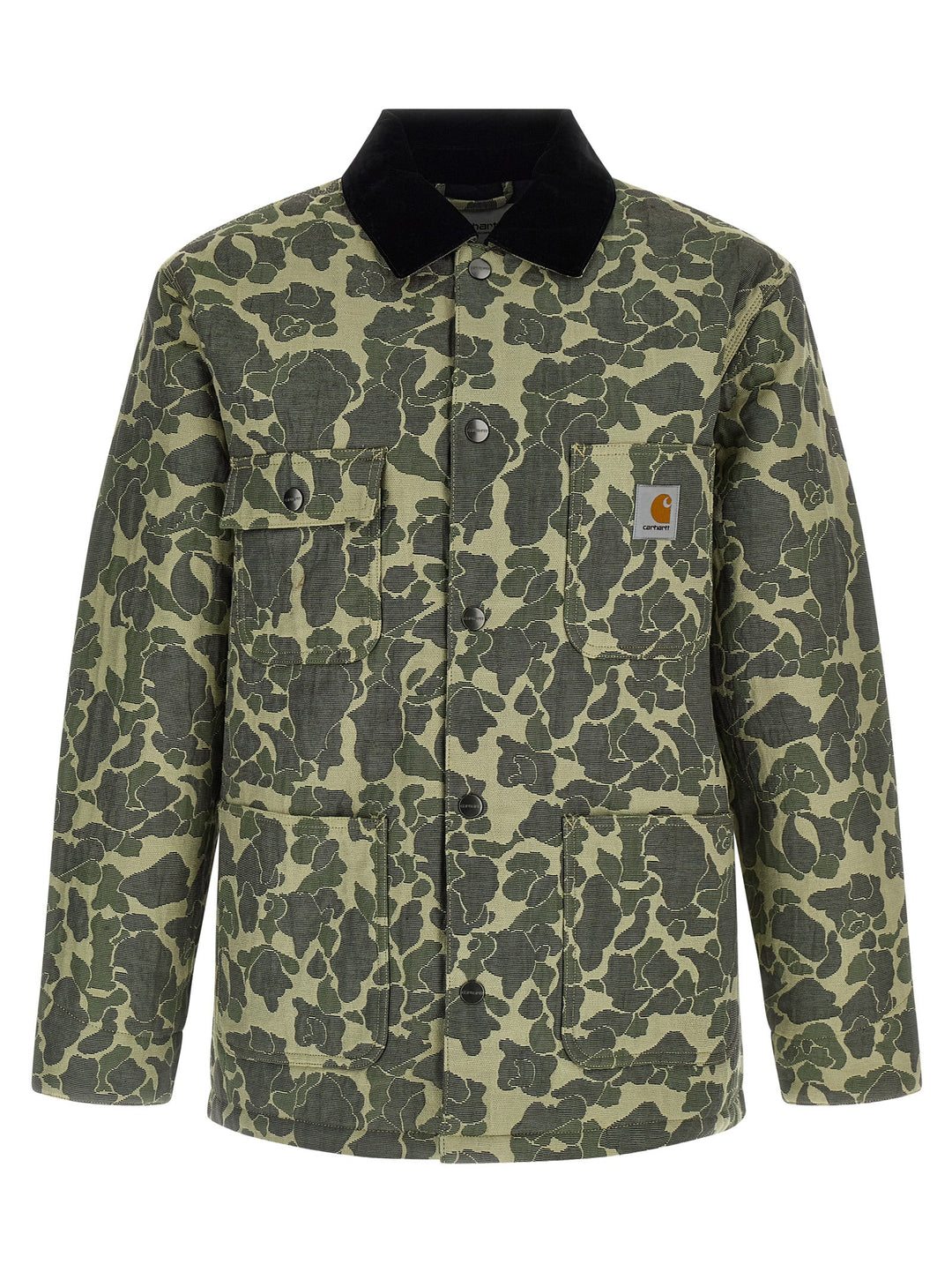 Carhartt Wip Tapestry Chore Trench e Impermeabili - Verde | 186ac2618ca64a00dd57b850a5af978b86845d05