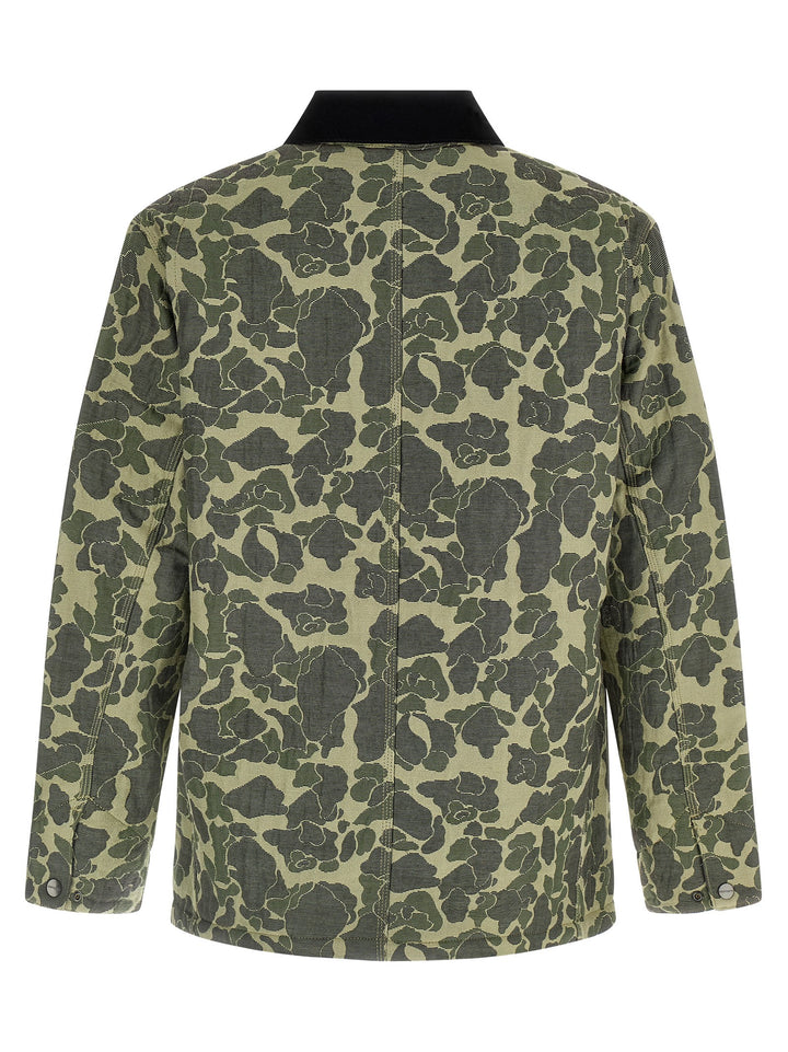 Carhartt Wip Tapestry Chore Trench e Impermeabili - Verde | 17c330361ad768cfdbcefd583fefd20c31ebf164