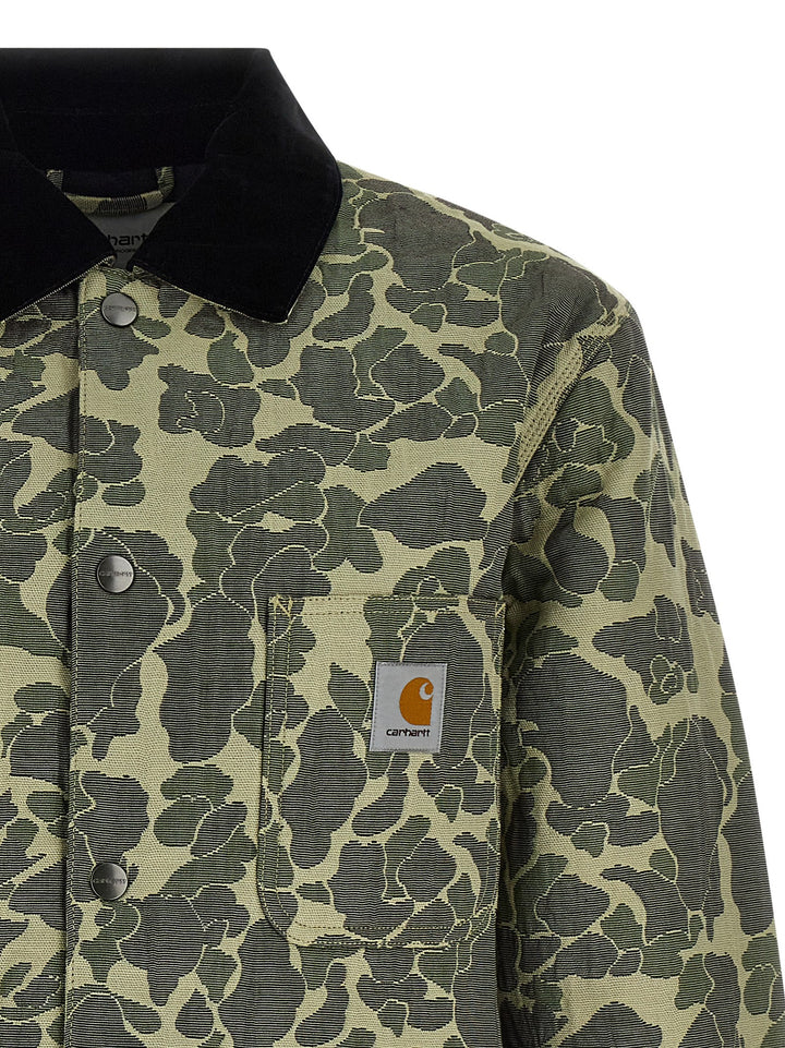 Carhartt Wip Tapestry Chore Trench e Impermeabili - Verde | dadf612ae9a2448f464b676f95f0755a869c685f