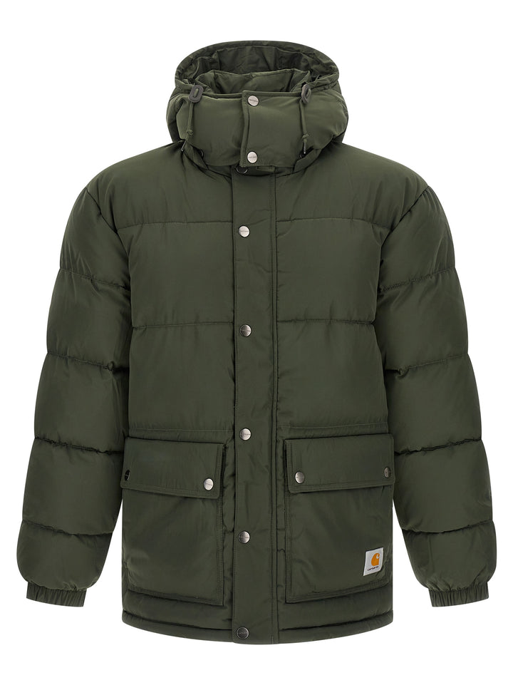 Carhartt Wip Brent Jacket Puffer Jackets - Verde | 765c9d76de7a42fc343a1bd854e4faad03d298b5