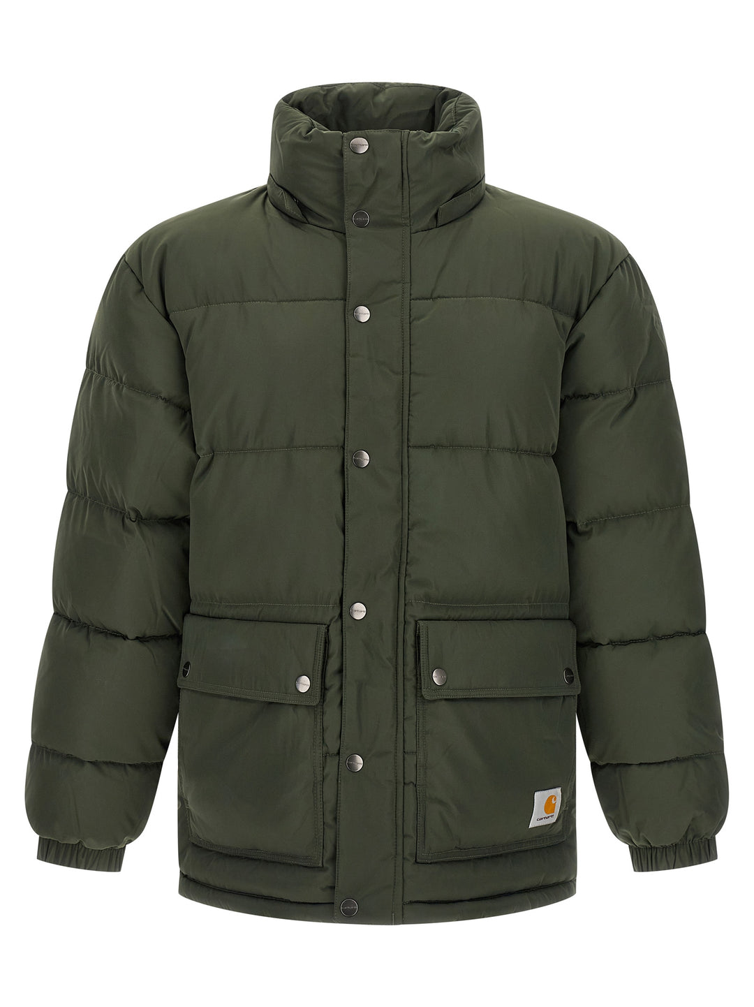 Carhartt Wip Brent Jacket Puffer Jackets - Verde | b590dfa6d789bffe0f90a49f79b9f475c4df0649