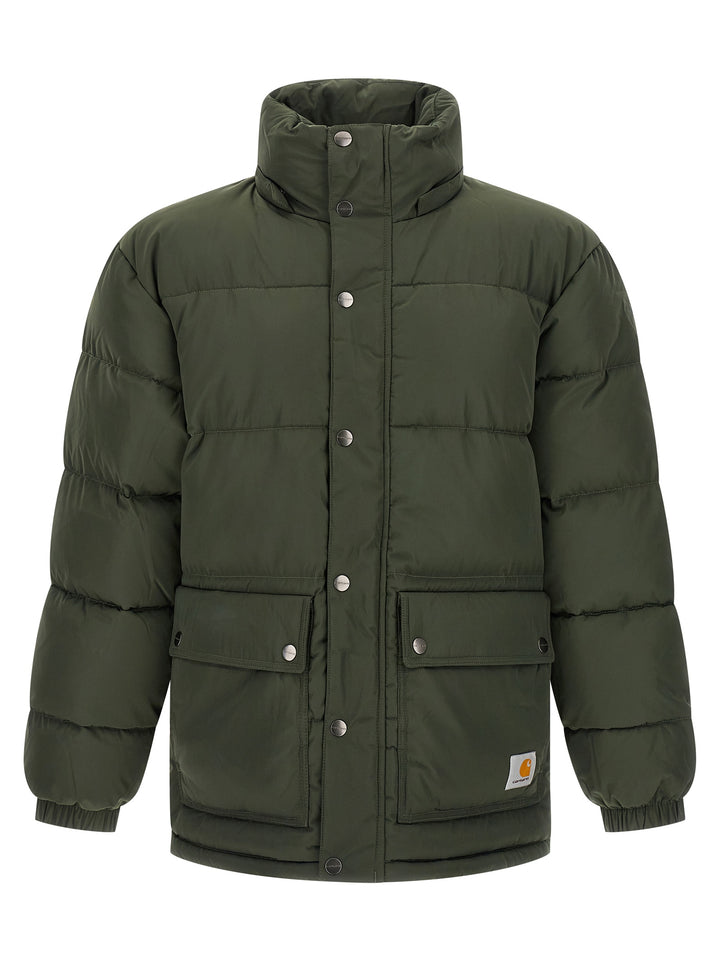 Carhartt Wip Brent Jacket Puffer Jackets - Verde | b590dfa6d789bffe0f90a49f79b9f475c4df0649