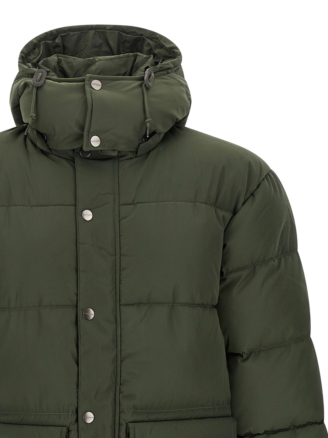 Carhartt Wip Brent Jacket Puffer Jackets - Verde | 057ab608b5e27e3b8c79325939332a1cc36c0d5e