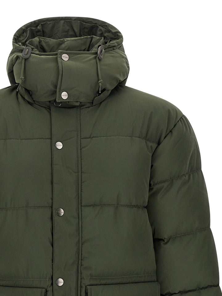 Carhartt Wip Brent Jacket Puffer Jackets - Verde | 057ab608b5e27e3b8c79325939332a1cc36c0d5e