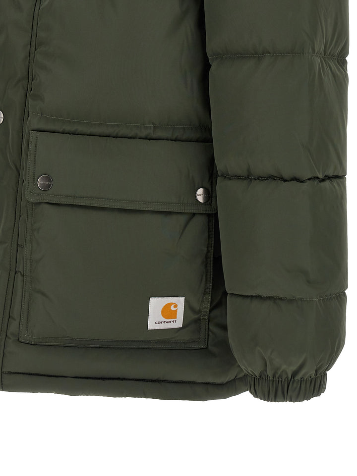 Carhartt Wip Brent Jacket Puffer Jackets - Verde | 631096c1fa559fe29bf4a08c264ab717c5c6867e