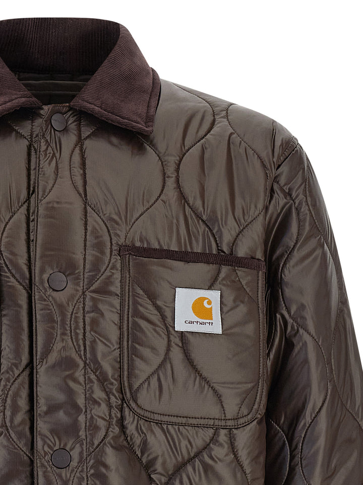 Carhartt Wip Oscar Puffer Jackets - Marrone | 412d69c5e8a6f0c3fbbf148900a23c2d2cb50ca5