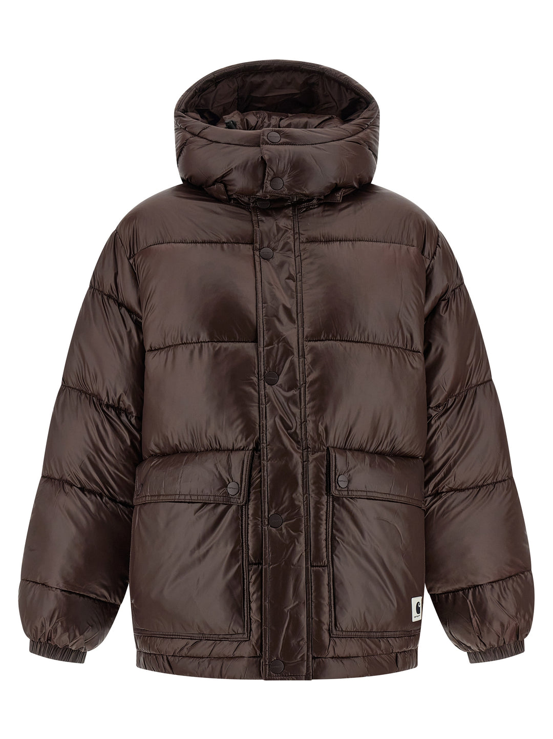 Carhartt Wip Benson Puffer Jackets - Marrone | 03ea7f3c87126890071827e9ba8c6c7cb427b569