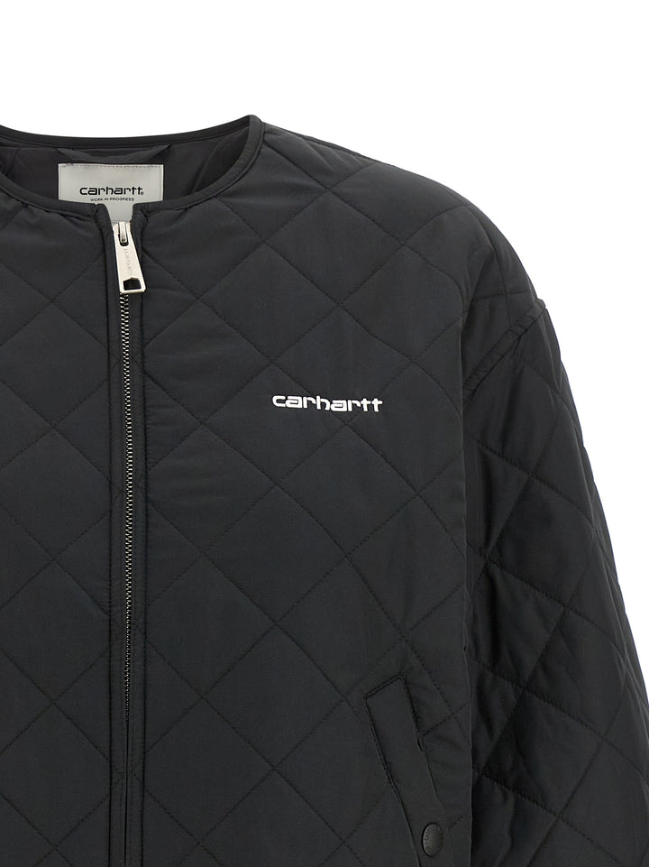 Carhartt Wip Elma Puffer Jackets - Nero | 20976ce9a5182de9f15b42669dd16e1c38bbfc0f