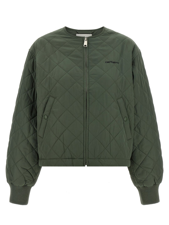 Elma Puffer Jackets Verde