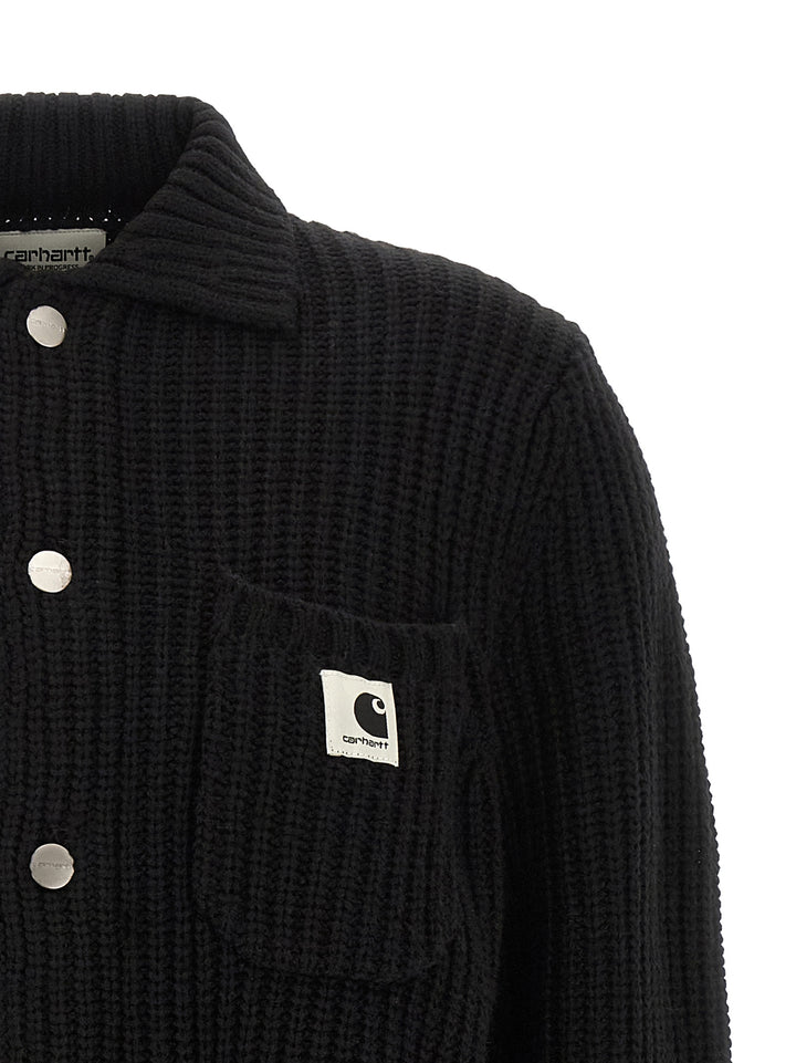 Carhartt Wip Michigan Sweater Maglioni - Nero | 3206cfe3cad0b81ef3868b8b7a6fc841384eb427
