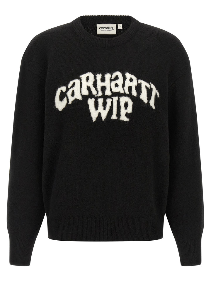 Carhartt Wip Logo Intarsia Sweater Maglioni - Multicolor | d59e3a65b2859b0adf2e16ca6b71d302128dcc9f