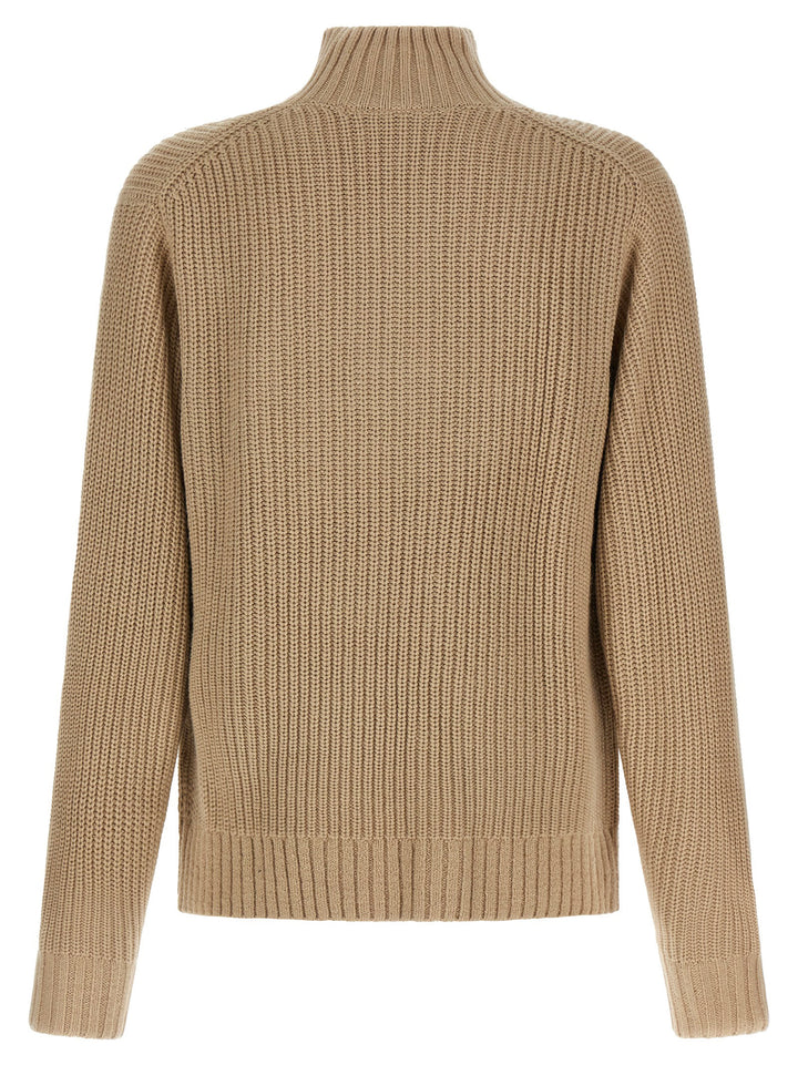 Carhartt Wip Detroit Half Zip Maglioni - Beige | ac3db2294e6d5e341c35fe7e8882382ff35292d3