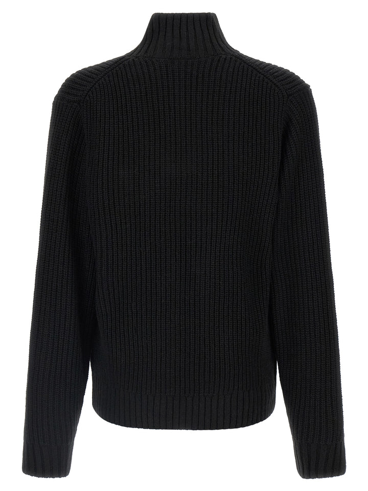 Carhartt Wip Detroit Half Zip Maglioni - Nero | 6af042704aefc58dd0439b88f60d2d7eda880f78